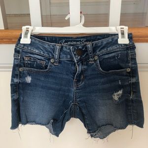 American Eagle jean shorts